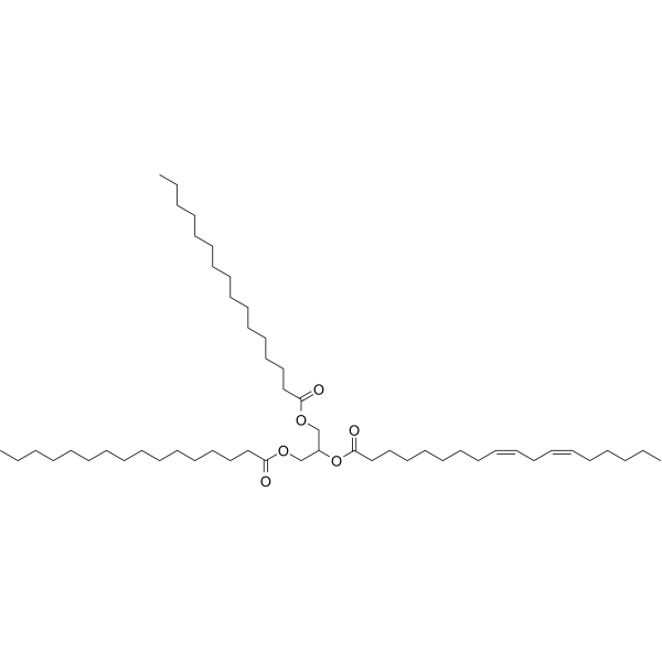 1,3-Dipalmitoyl-2-linoleoylglycerol 2442-56-0